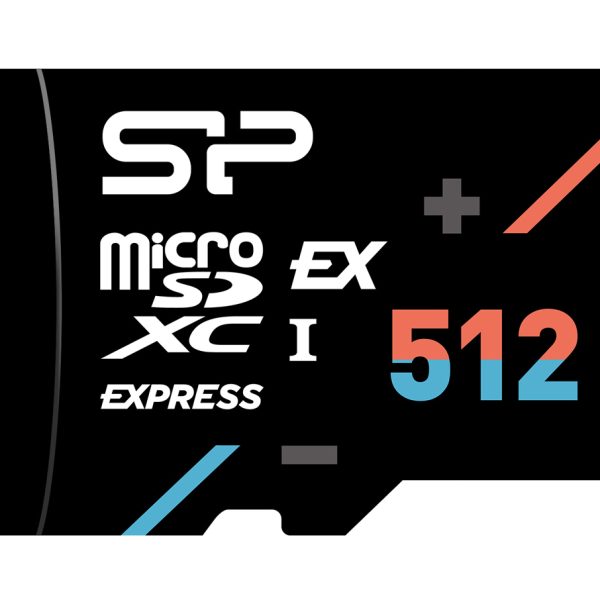 SILICON POWER κάρτα μνήμης microSDXC Express Hypera, 512GB, PCIe Gen 3x1, C10 UHS-I U3 A1 V30