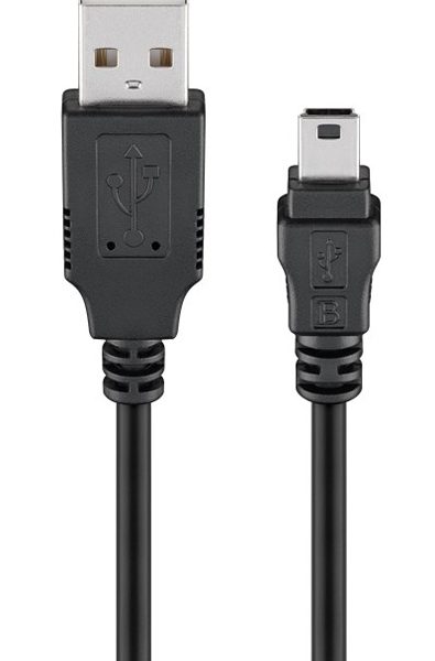 GOOBAY καλώδιο USB σε USB Mini 50767, 480Mbps, 1.8m, μαύρο