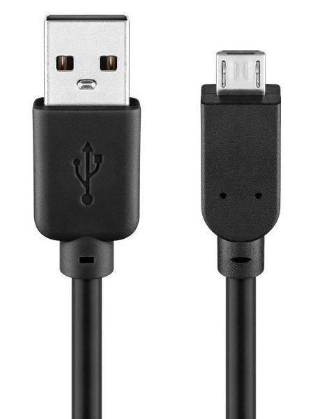 GOOBAY καλώδιο USB 2.0 σε Micro USB 93920, 3m, μαύρο