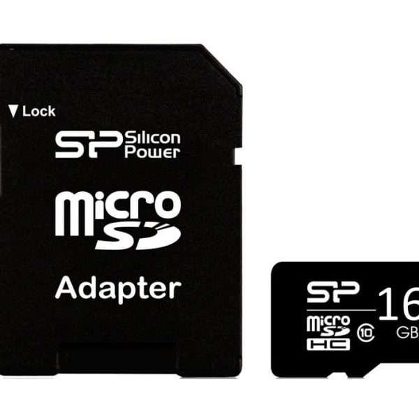 SILICON POWER κάρτα μνήμης 16GB micro SDHC, Class 10