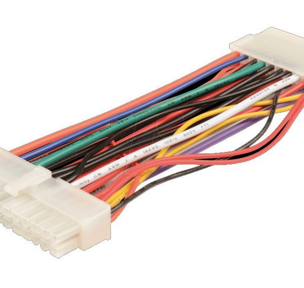 POWERTECH καλώδιο μητρικής 20+4pin male σε 24pin female CAB-W005, 20cm