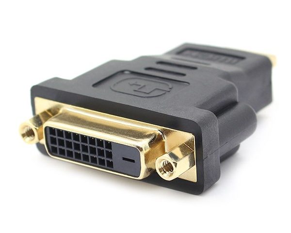 POWERTECH αντάπτορας HDMI αρσενικό σε DVI 24+1 θηλυκό CAB-H028, μαύρος
