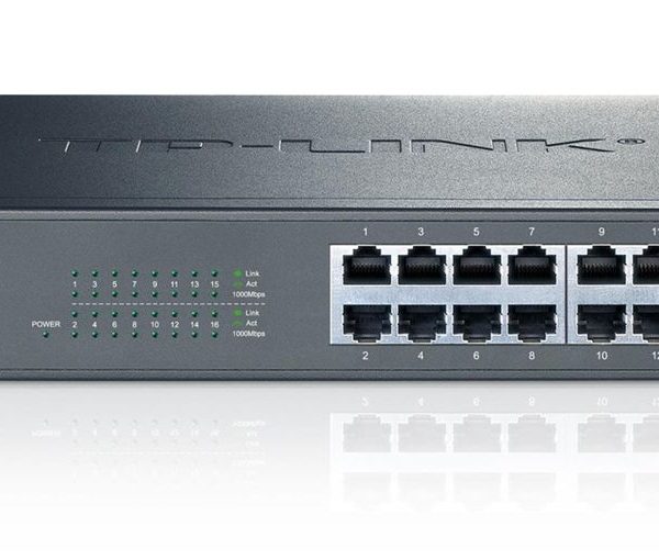 TP-LINK Desktop/Rackmount Switch TL-SG10016D 16 Θυρών, Ver. 8.0