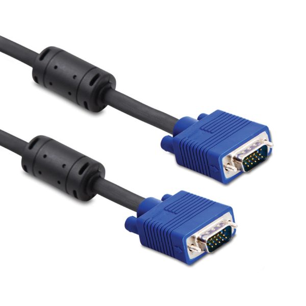 POWERTECH καλώδιο VGA CAB-G013, Full HD, CCS, 3+6, 5m, μαύρο