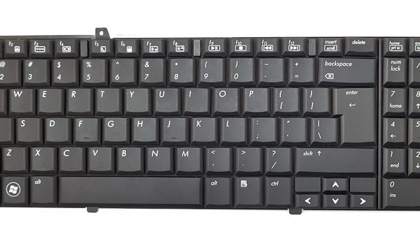 Πληκτρολόγιο για HP Pavilion DV6/DV6T, US, μαύρο