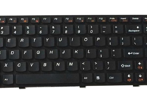 Πληκτρολόγιο για Lenovo G575/G570, US, μαύρο