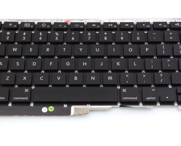 Πληκτρολόγιο για Macbook Pro Unibody A1286/2008/MB470/MB471, US, μαύρο