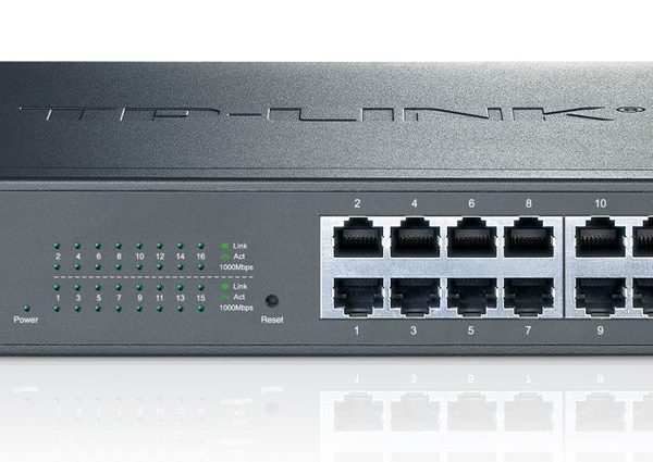 TP-LINK Easy Smart Switch TL-SG1016DE, 16-Port Gbit, Ver. 4.2