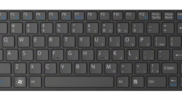 Πληκτρολόγιο για Sony VAIO SVE Series, μαύρο