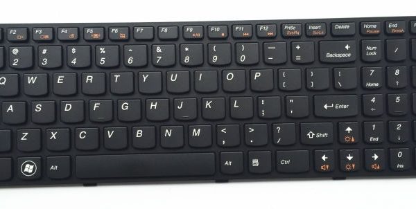 Πληκτρολόγιο για Lenovo G585/G580, US, μαύρο