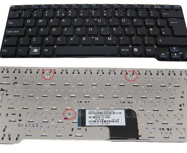 Πληκτρολόγιο για Sony VPCCW Series, μαύρο