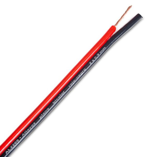 POWERTECH καλώδιο ήχου 2x 0.50mm2 CAB-SP001, 100m