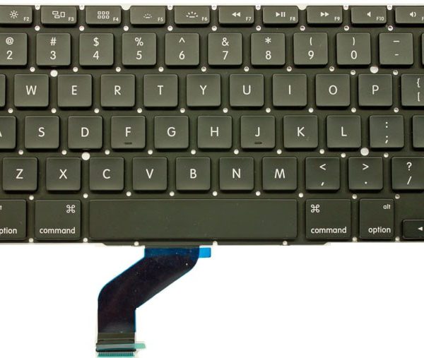 Πληκτρολόγιο για Macbook a1425, US, μαύρο