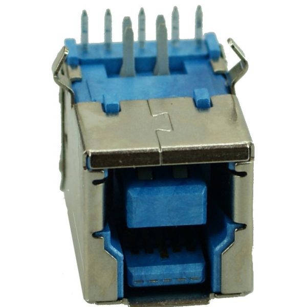 USB 3.0 Connector B TYPE (Solder out), Silver