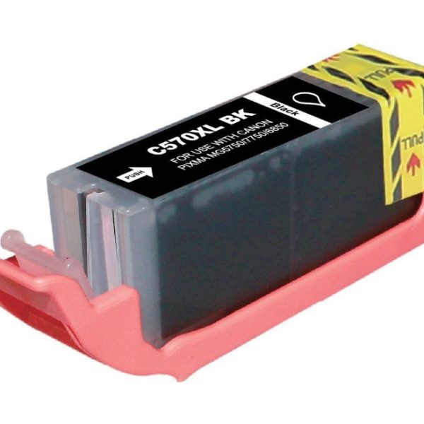 Συμβατό Inkjet για CANON, 570 XL, 25ml, μαύρο