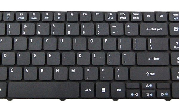 Πληκτρολόγιο για Acer Aspire 5734Z-4725, US, μαύρο