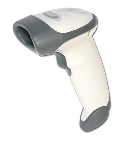 SYMBOL used Barcode Scanner LS2208, ενσύρματο, 1D, λευκό