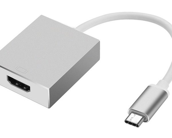 POWERTECH αντάπτορας USB-C σε HDMI CAB-UC006, 4K/30Hz, γκρι