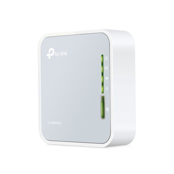 TP-LINK Wireless Travel Router TL-WR902AC, 750Mbps AC750, Ver. 1.0