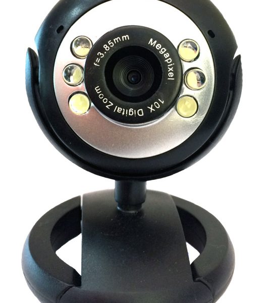POWERTECH Web Camera PT-509 1.3MP, Plug & Play, μαύρη