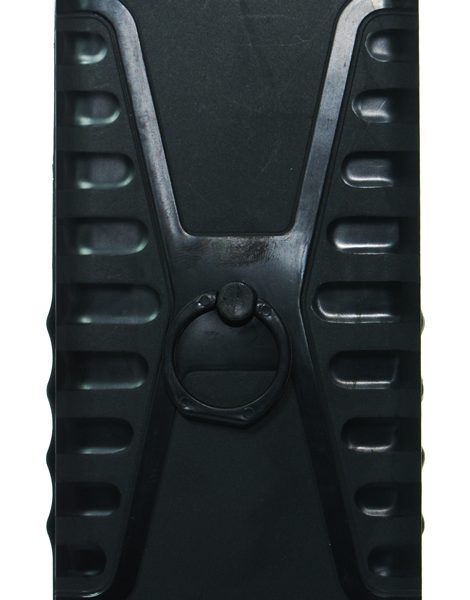 POWERTECH universal θήκη κινητού με ring PT-530, έως 7.5 x 14.5cm, μαύρη