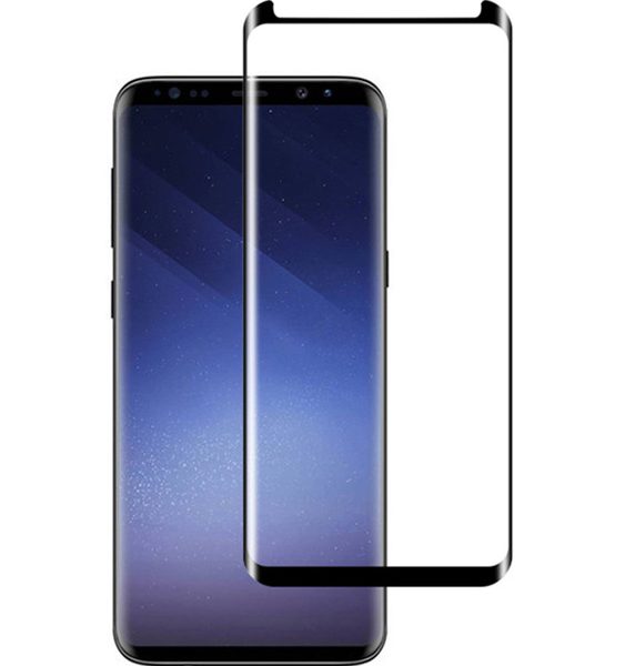 POWERTECH Tempered Glass 3D, Mini, Full glue, για Samsung S9, Black