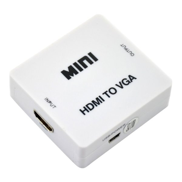 POWERTECH HD Video Converter HDMI σε VGA & 3.5mm Audio CAB-H073, Full HD