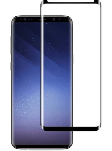 POWERTECH Tempered Glass 3D TGC-0076 Samsung S8 Plus, Full glue, μαύρο