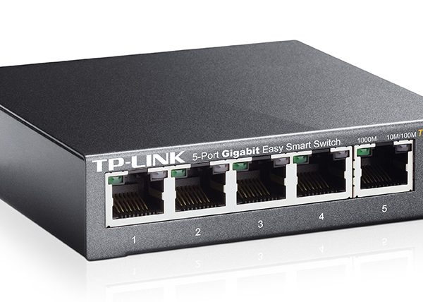 TP-LINK  Easy Smart Switch TL-SG105E,  5-Port Gigabit, Ver. 5.0