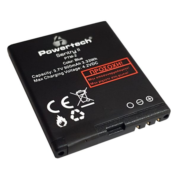 POWERTECH μπαταρία SP-PTM2-BAT για κινητό Sentry II & IV, 900mAh