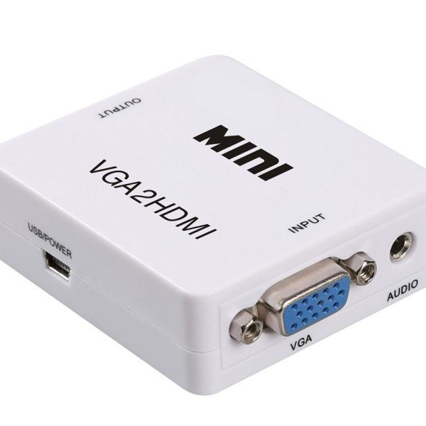 POWERTECH Video Converter VGA & 3.5mm Audio σε HDMI CAB-H107, Full HD