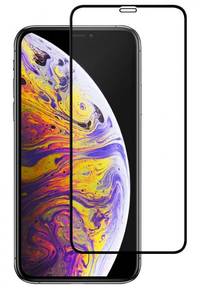 POWERTECH Tempered Glass 5D Full Glue TGC-0265 για iPhone X, μαύρο