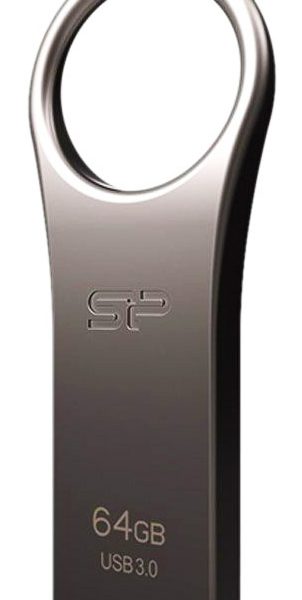 SILICON POWER USB Flash Drive Jewel 80, 64GB, USB 3.2, ασημί