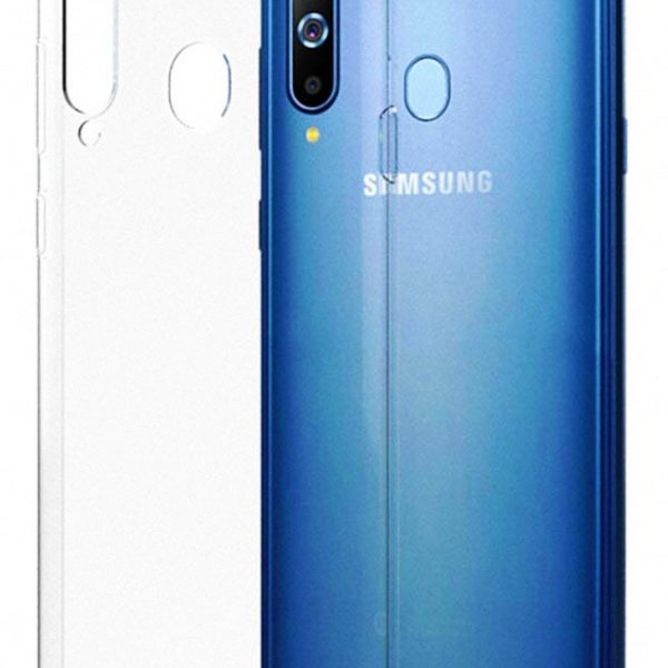 POWERTECH Θήκη Ultra Slim για SAMSUNG Galaxy M30, διάφανη