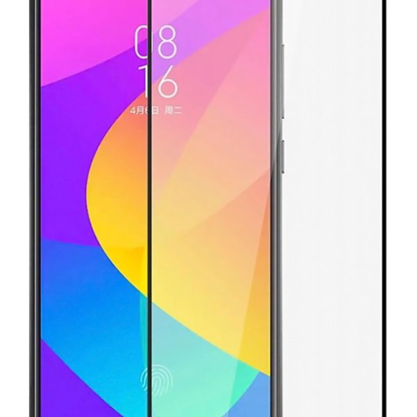 POWERTECH Tempered Glass 5D, Full Glue, Xiaomi Mi A3, μαύρο
