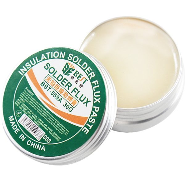 BEST Flux Solder paste συγκόλλησης BST-559A-30, lead free, 30gr