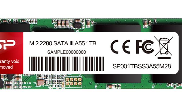 SILICON POWER SSD A55, 1TB, M.2 2280, SATA III, 560-530MB/s