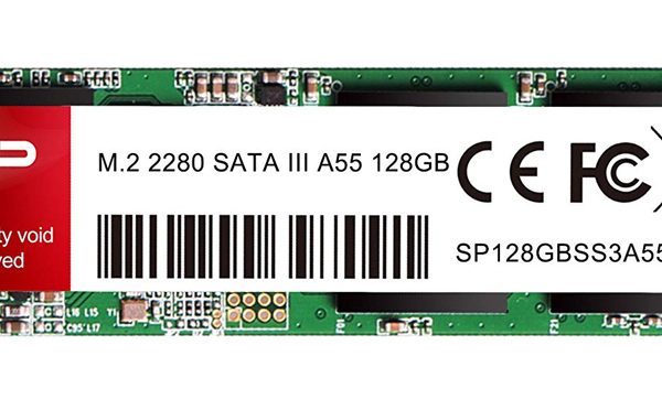 SILICON POWER SSD A55, 128GB, M.2 2280, SATA III, 560-530MB/s