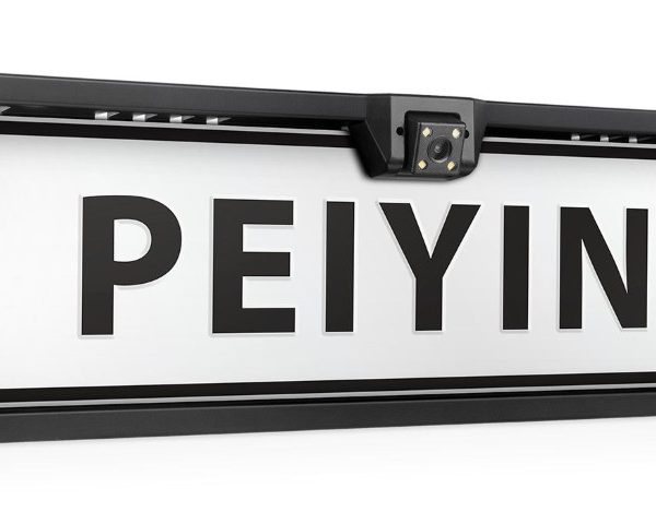 PEIYING σύστημα στάθμευσης PY0105N, βάση πινακίδας, night vision κάμερα