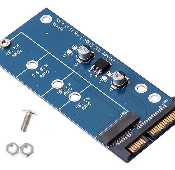 POWERTECH Converter SATA 22pin σε M.2 SSD TOOL-0019, 2230/2242/2260/2280