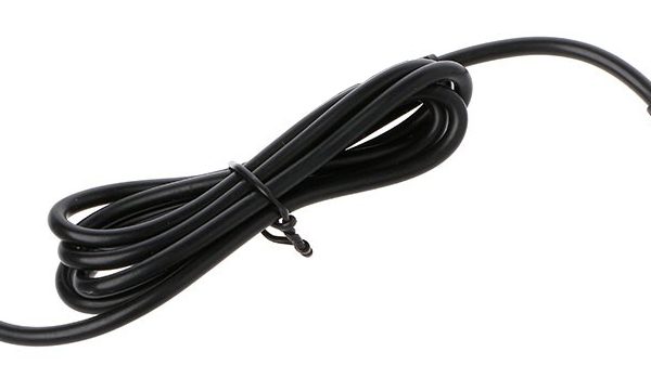 POWERTECH Καλώδιο τροφοδοτικού 3x 0.75mm, DC 7.4x5.0mm, CCA, 1.8m, μαύρο