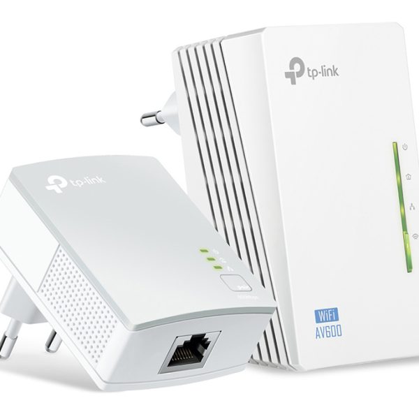 TP-LINK Wi-Fi AV600 Powerline Extender Kit TL-WPA4220, 300Mbps, Ver. 4.0