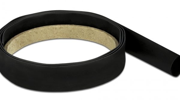 DELOCK Θερμοσυστελλόμενο μονωτικό για καλώδια 20659, 1mx12mm, 4:1 μαύρο