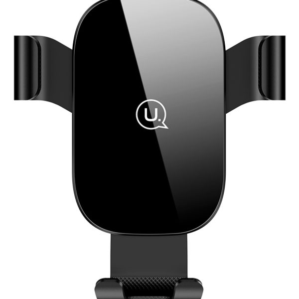 USAMS βάση αεραγωγού αυτοκινήτου Gravity Car Mount US-ZJ052, μαύρη