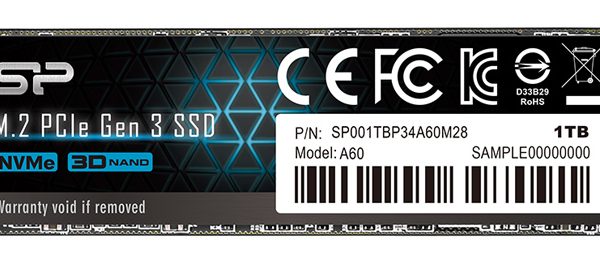 SILICON POWER SSD PCIe Gen3x4 P34A60 M.2 2280, 1TB, 2.200-1.600MB/s