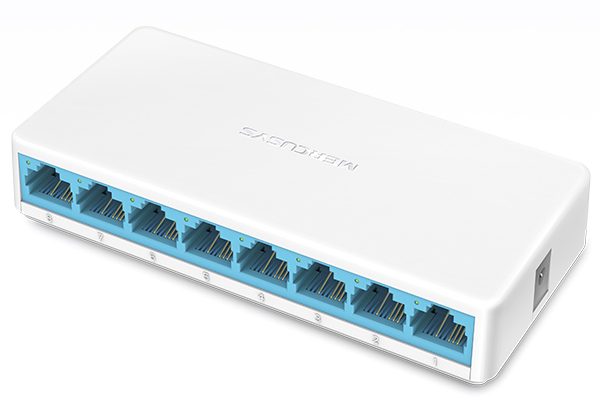 MERCUSYS Desktop Switch MS108, 8x 10/100 Mbps, Ver. 2