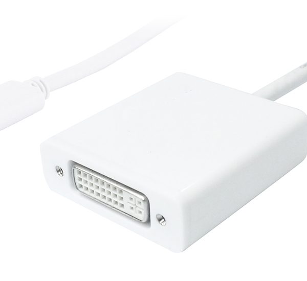 POWERTECH αντάπτορας USB Type-C σε DVI PTH-036, 4K, λευκό