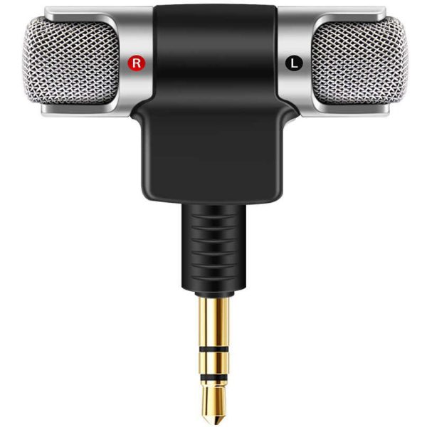 POWERTECH mini μικρόφωνο CAB-J041, stereo, 3.5mm