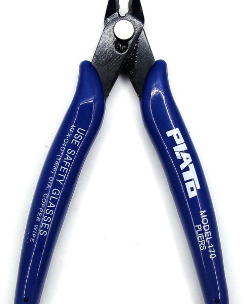 POWERTECH πλάγιος κόφτης PT-857, 5.15", μπλε