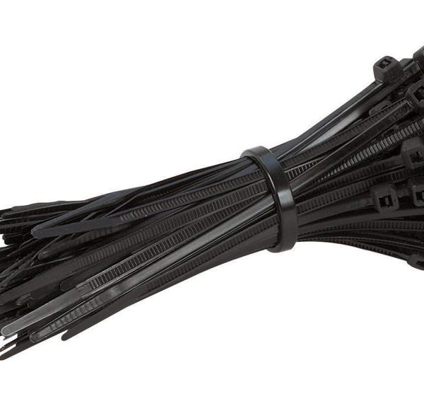 POWERTECH δεματικά καλωδίων TIES-017, 120x3mm, μαύρα, 100τμχ